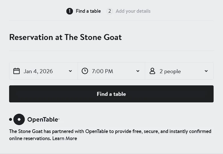 Make a Reservation